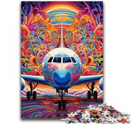 Puzzles 1000 Pieces for Adults Colorful Airplane 1000 Pieces for Teenagers,Quiz Game Wall Decoration Unique Birthday And Xmas Gifts (50x75cm)