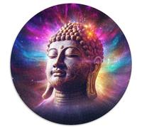 Puzzles 1000 Pieces for Adults Colorful Buddha Puzzles for Adults Ideal for Lover,Perfect Christmas,New Year,Valentine's Gift (Size 67.5x67.5cm)
