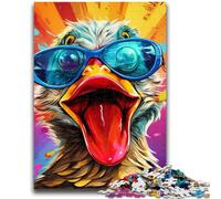 Puzzles 1000 Pieces for Adults Colorful Duck 1000 Pieces for Teenagers,Quiz Game Wall Decoration Unique Birthday And Xmas Gifts (26x38cm)