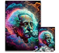 Puzzles 1000 Pieces for Adults Cosmic Genius cardboard Jigsaw Puzzles Family Interactive Game, Craft Gift with Colorful Artwork 26X38CM/10.23x14.96inch
