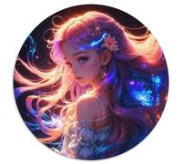 Puzzles 1000 Pieces for Adults Cosmic Witch Round Puzzles for 1000 Piece Family Game Night, Home Decor & Brain Training Gift 1000pcs (67.5x67.5cm)
