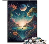 Puzzles 1000 Pieces for Adults Crazy Space Landscape Jigsaw Puzzles for Adults 1000 Piece Challenging Brain Teaser for Teenagers, Perfect for Home Decor Or Gift Size 50X75CM