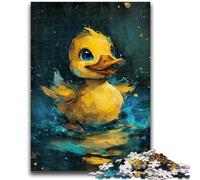 Puzzles 1000 Pieces for Adults Cute Little Yellow Duck Educational Family Game Is Ideal As Gifts for The Whole Family for 14+ 50x75cm