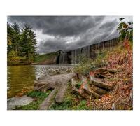 Puzzles 1000 Pieces for Adults -Dam,water,descent 70x50cm