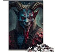 Puzzles 1000 Pieces for Adults Dark Lord Made of Wood, Interactive Family Game, Suitable for Ages 14+ 50x75cm An for Christmas Or Birthdays