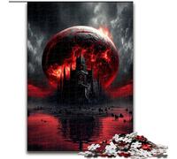 Puzzles 1000 Pieces for Adults Devastation Made of Wood, Making It A Great Gift for Family Fun 50x75cm for Home Decor, Brain Training