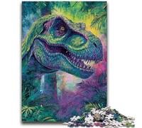 Puzzles 1000 Pieces for Adults Dinosaur Teenager Puzzles,Fun Games Every Piece Is Unique - Challenging Family Fun Game (38x26cm)