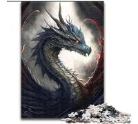 Puzzles 1000 Pieces for Adults Draco IIDraco II Made of Wood, Interactive Family Game, Suitable for Ages 14+ 50x75cm An for Christmas Or Birthdays