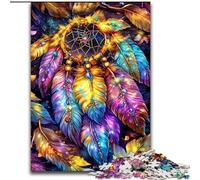 Puzzles 1000 Pieces for Adults Dream Catcher Jigsaw Puzzles 1000 Pieces for Adults Family Interactive Game, DIY Home Decor Brain Challenge Gift 50X75CM