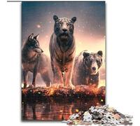 Puzzles 1000 Pieces for Adults Dying Embers Jigsaw Puzzles Family Interactive Game, Brain Teaser Gift, Educational Toy Size 26X38CM