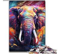 Puzzles 1000 Pieces for Adults Elephant Nebula Jigsaw Puzzles size50x75cm Intricate Design for Teenagers, DIY Decor, And Brain-Boosting Fun