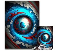 Puzzles 1000 Pieces for Adults Eye of The Storm Style Paper Puzzles for Teenagers Family Fun DIY Brain Teaser Game Gift 1000 PCS(38x26cm)