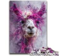 Puzzles 1000 Pieces for Adults Fantasy Alpaca Jigsaw,Challenging Game Toys Wall Decoration Unique Birthday And Xmas Gifts (75x50cm)