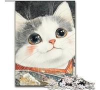 Puzzles 1000 Pieces for Adults Fantasy Cat Jigsaw for Teenagers, Couples, And Friends for Birthdays, Christmas 50X75CM