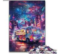 Puzzles 1000 Pieces for Adults Fantasy City Streets Jigsaw Challenging Brain Teaser for Teenagers, Perfect for Home Decor Or Gift (size : 26x38cm)