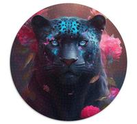 Puzzles 1000 Pieces for Adults Fantasy Leopard Puzzles for Adults Family Interactive Game, Craft Gift with Colorful Artwork 67.5x67.5cm