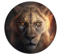 Puzzles 1000 Pieces for Adults Fantasy Lion Puzzles for Adults Family Interactive Game, Craft Gift with Colorful Artwork 67.5x67.5cm