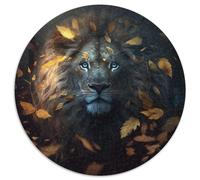 Puzzles 1000 Pieces for Adults Fantasy Lion Puzzles for Adults Family Interactive Game, Craft Gift with Colorful Artwork 67.5x67.5cm