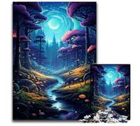 Puzzles 1000 Pieces for Adults Fantasy Magic Jungle Difficult Puzzles for Adults for Teenager & Families, Perfect DIY Decor & BrainTeasing Challenge 1000 PCS(38x26cm)