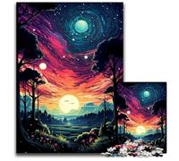 Puzzles 1000 Pieces for Adults Fantasy Night Difficult Puzzles for Adults for Teenager & Families, Perfect DIY Decor & BrainTeasing Challenge 1000 PCS(38x26cm)