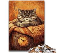 Puzzles 1000 Pieces for Adults Farm Cat for And from 14 Years And over Hands-on Game Christmas Game Gifts 50x75cm