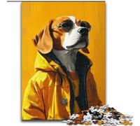 Puzzles 1000 Pieces for Adults Fashion Dog Jigsaw for Teenagers, Couples, And Friends for Birthdays, Christmas 50X75CM