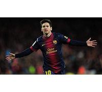 Puzzles 1000 Pieces for Adults Football FC Messi Educational Intellectual Decompression Toy Fun Family Game for Children Adults Challenging Puzzles Gift 52x38CM