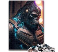 Puzzles 1000 Pieces for Adults Future Gorilla Help The Brain Exercise Addictive Toys to Cultivate Patience Artists Collection, Fine Art 50x75cm