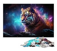 Puzzles 1000 Pieces for Adults Galaxies Tigers Impossible Jigsaw Puzzles for Adults DIY Home Decor Gift, Brain Teaser Game 50x75CM/19.68x29.52inch