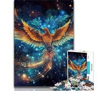 Puzzles 1000 Pieces for Adults Galaxy Bird of Phoenix 1000 Pieces for Teenagers,is Ideal As Gifts for The Whole Family for Age 14 (size 75x50cm)