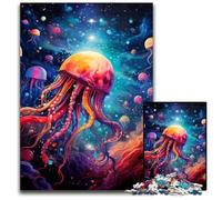 Puzzles 1000 Pieces for Adults Galaxy Octopus Difficult Puzzles for Adults Perfect, DIY Artwork 50x75CM/19.68x29.52inch