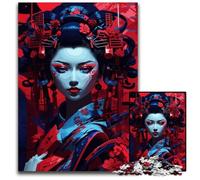 Puzzles 1000 Pieces for Adults Geisha Modern StylePuzzles for Adults for Teenager Families Perfect DIY Decor BrainTeasing Challenge 1000 PCS(75x50cm)