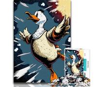 Puzzles 1000 Pieces for Adults Goose Magical World Adult Puzzles,Staycation Kill Time with Fully Interlocking Randomly Shaped Pieces (size 38x26cm)