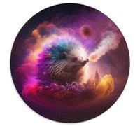 Puzzles 1000 Pieces for Adults Hedgehog Nebula Puzzles for Adults Ideal for Lover,Perfect Christmas,New Year,Valentine's Gift (Size 67.5x67.5cm)