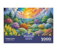 。 Puzzles 1000 Pieces for Adults -Honeysuckle Flower - Fun Educational Games Beautiful 1000 Piece Decoration Puzzle （Natural Wonders）70x50cm/1000pcs