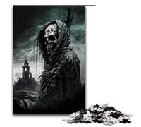 Puzzles 1000 Pieces for Adults Horror Art Jigsaw Wall Decoration Unique Birthday And Xmas Gifts 75x50cm