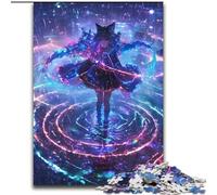 Puzzles 1000 Pieces for Adults Japanese Anime Girl 1000-Piece Jigsaw Puzzle for The Whole for Women, Gifts for Men 26X38CM