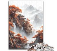 Puzzles 1000 Pieces for Adults Japanese Landscape Puzzles for Teenagers,Relax Games Is Ideal As A Gift for The Whole Family (75x50cm)