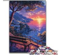 Puzzles 1000 Pieces for Adults Japanese Style Scenery Puzzle Challenging Brain Teaser for Teenagers, Perfect for Home Decor Or Gift (size : 50x75cm)