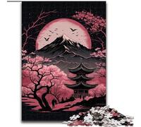 Puzzles 1000 Pieces for Adults Japanese Temple Puzzles for 1000 Piece Relaxing Entertainment, Home Decor (Size 26x38cm)