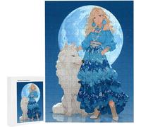 Puzzles 1000 Pieces for Adults jigsaw Puzzles for Adults 1000 Piece Jigsaw Challenging & Brainteasing Educationa Game for The Whole Gifts for Men, jigsaw Puzle Theme: Animal Woman75x50cm PjY8318 S-A