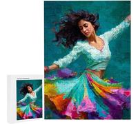 Puzzles 1000 Pieces for Adults jigsaw Puzzles for Adults 1000 Piece Jigsaw Challenging & Brainteasing Educationa Game for The Whole Gifts for Men, jigsaw Puzle Theme: Skirt Woman75 x 50cm PjY8372 5-3