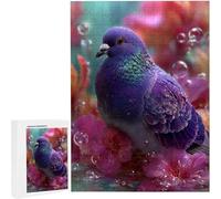 Puzzles 1000 Pieces for Adults jigsaw Puzzles for Adults 1000 Piece Jigsaw Challenging & Brainteasing Educationa Game for The Whole Gifts for Men, jigsaw Puzle Theme: Bird Flower75x50cm PjY2162 9-R
