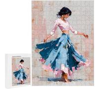 Puzzles 1000 Pieces for Adults jigsaw Puzzles for Adults 1000 Piece Jigsaw Challenging & Brainteasing Educationa Game for The Whole Gifts for Men, jigsaw Puzle Theme: Woman Skirt75x50cm PjY6194 H-W