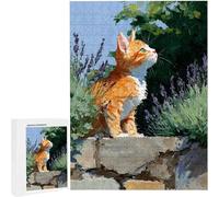 Puzzles 1000 Pieces for Adults jigsaw Puzzles for Adults 1000 Piece Jigsaw Challenging & Brainteasing Educationa Game for The Whole Gifts for Men, jigsaw Puzle Theme: Cat Animal75 x 50cm PjY452 8-K