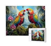 Puzzles 1000 Pieces for Adults jigsaw Puzzles for Adults 1000 Piece Puzzle Challenging & Brainteasing Educationa Game for The Whole for Women, Gifts for Men, jigsaw Puzzle Theme: (Parrot) h-959