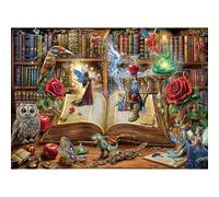 Puzzles 1000 Pieces for Adults jigsaw puzzles for adults 1000 Piece Puzzle Challenging Game for The Whole for Women, Gifts for Men, Theme:Magic Book House