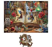 Puzzles 1000 Pieces for Adults jigsaw puzzles for adults 1000 Piece Puzzle Challenging Game for The Whole for Women, Gifts for Women Men, Puzzle Game for Party, Family Fun, Birthday, Theme: Magic Book