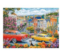Puzzles 1000 Pieces for Adults jigsaw puzzles for adults 1000 Piece Puzzle Challenging Game for The Whole for Women, Gifts for Men, Theme:City Streets