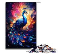 Puzzles 1000 Pieces for Adults Jigsaw Puzzles for Adults 1000 Piece Puzzle Educational Games-A Beautiful Peacock
